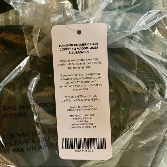 NUDESTIX Hanging Cosmetic Case | NEW | Travel Makeup Bag | Hanging Makeup Bag - Picture 15 of 16